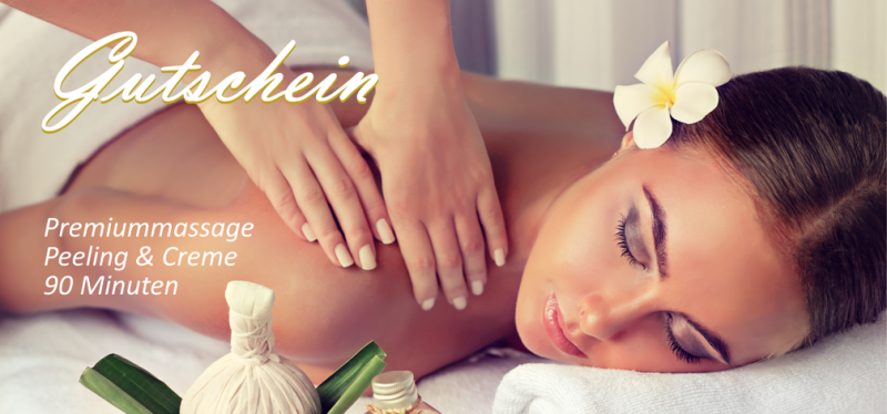 Verschenken Sie exklusive Verwöhnmomente. Unsere Premiummassage “Peeling & Creme” gibt es jetzt auch als Gutschein.  Für einen besonderen Menschen oder für Sie selbst!